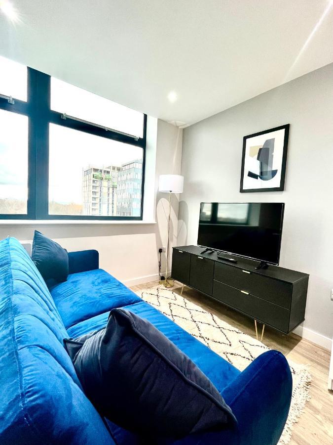 מנצ'סטר Stylish Studio Apartment Near To Old Trafford Stadium מראה חיצוני תמונה
